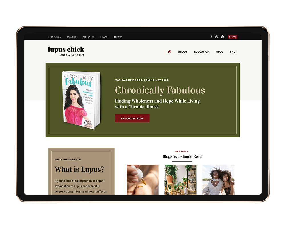Best Health and Wellness Website - Lupis Chic