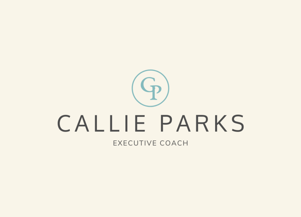 Callie - Executive Coach Logo With Tagline