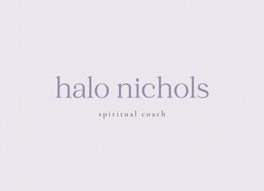 Halo - Spiritual Coach Logo With Tagline
