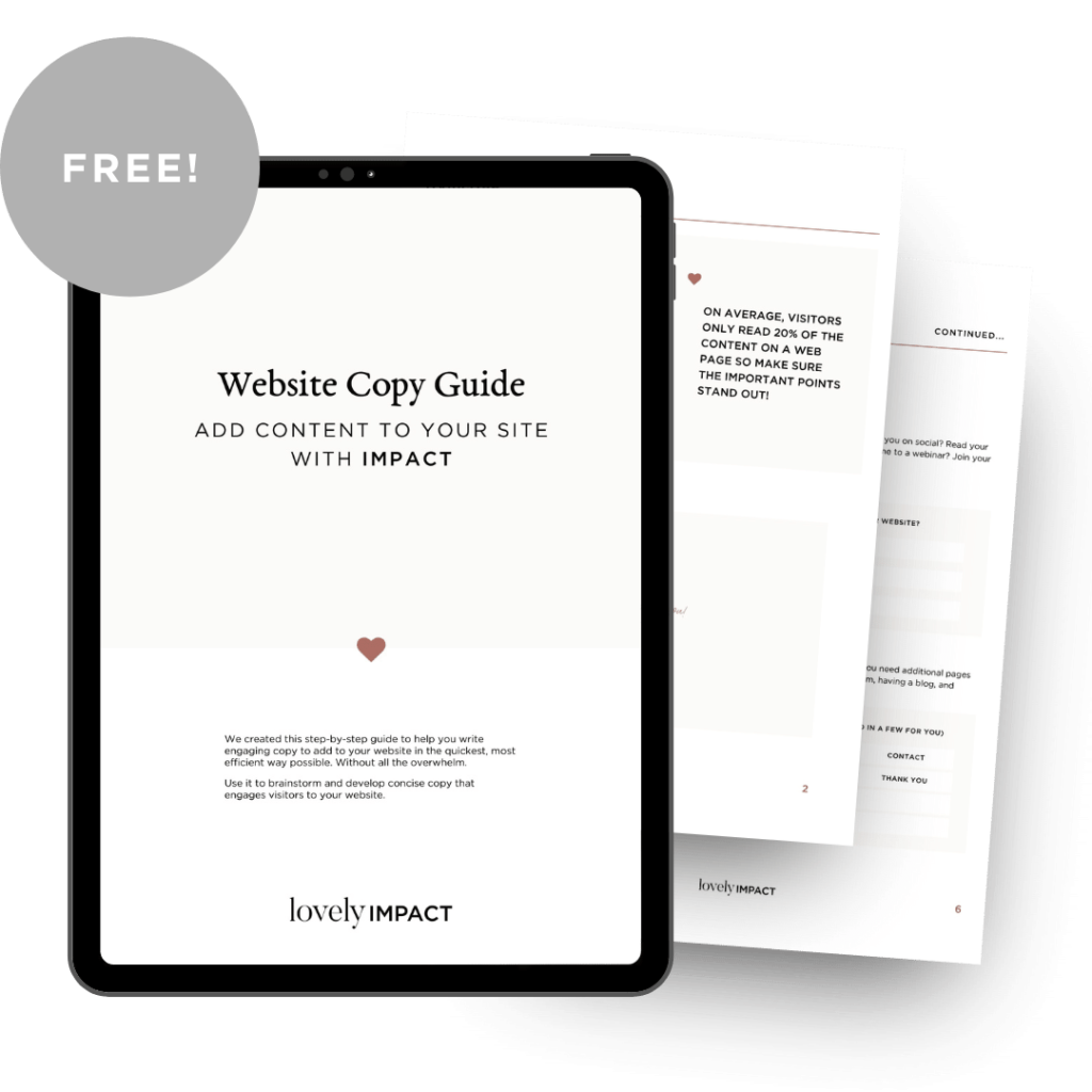 Website Copy Guide for Business Coaches