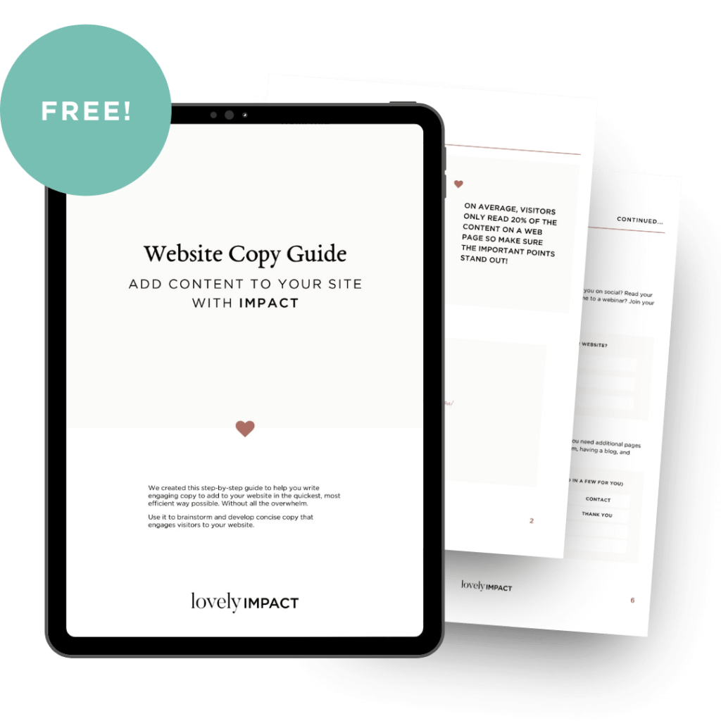 Website Copy Guide for Weight Loss Coaches