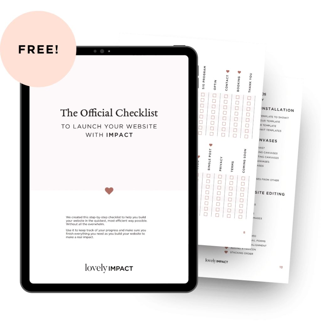 Website Launch Checklist for Health Coaches