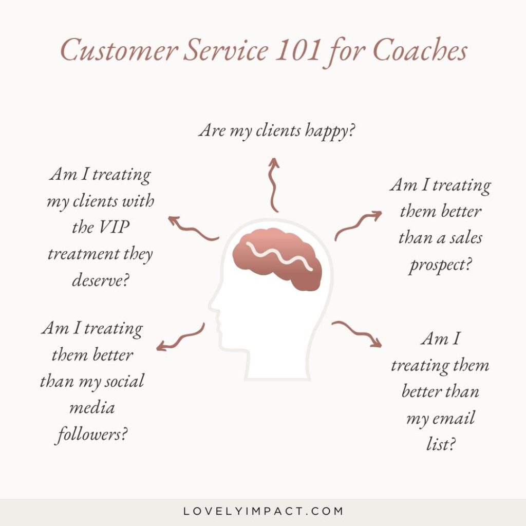 Customer Service 101 for Coaches