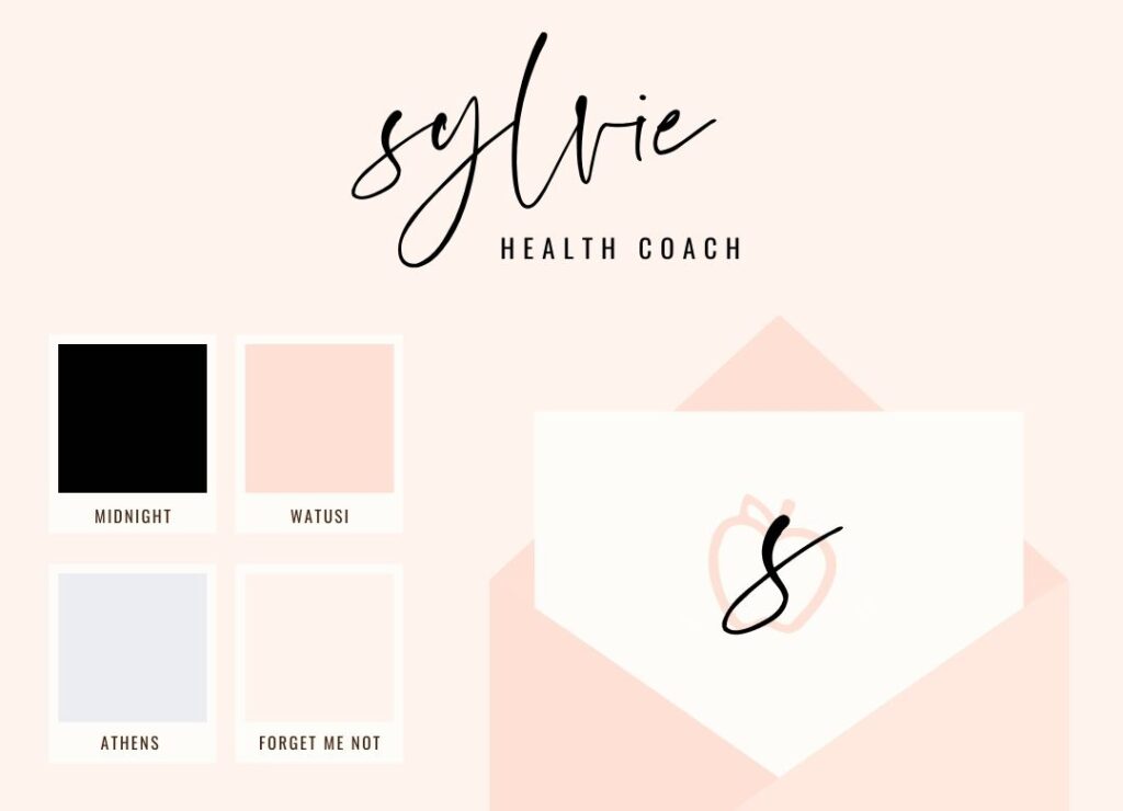 Sylvie Coach Logo Landing Page Images