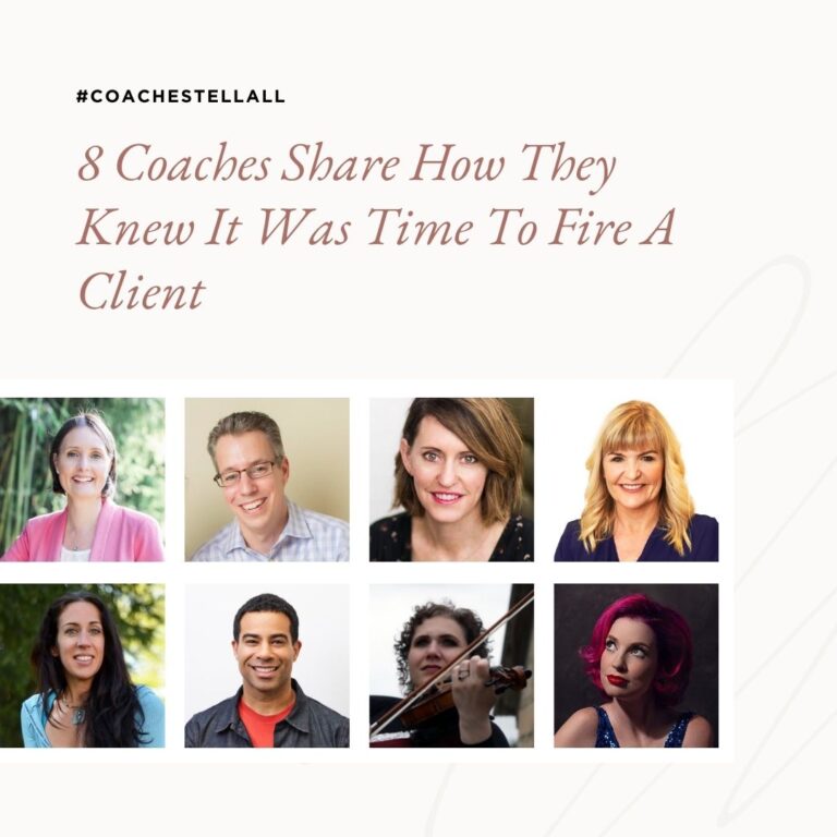FEATURED HARO 8 Coaches Share How They Knew It Was Time To Fire A Client