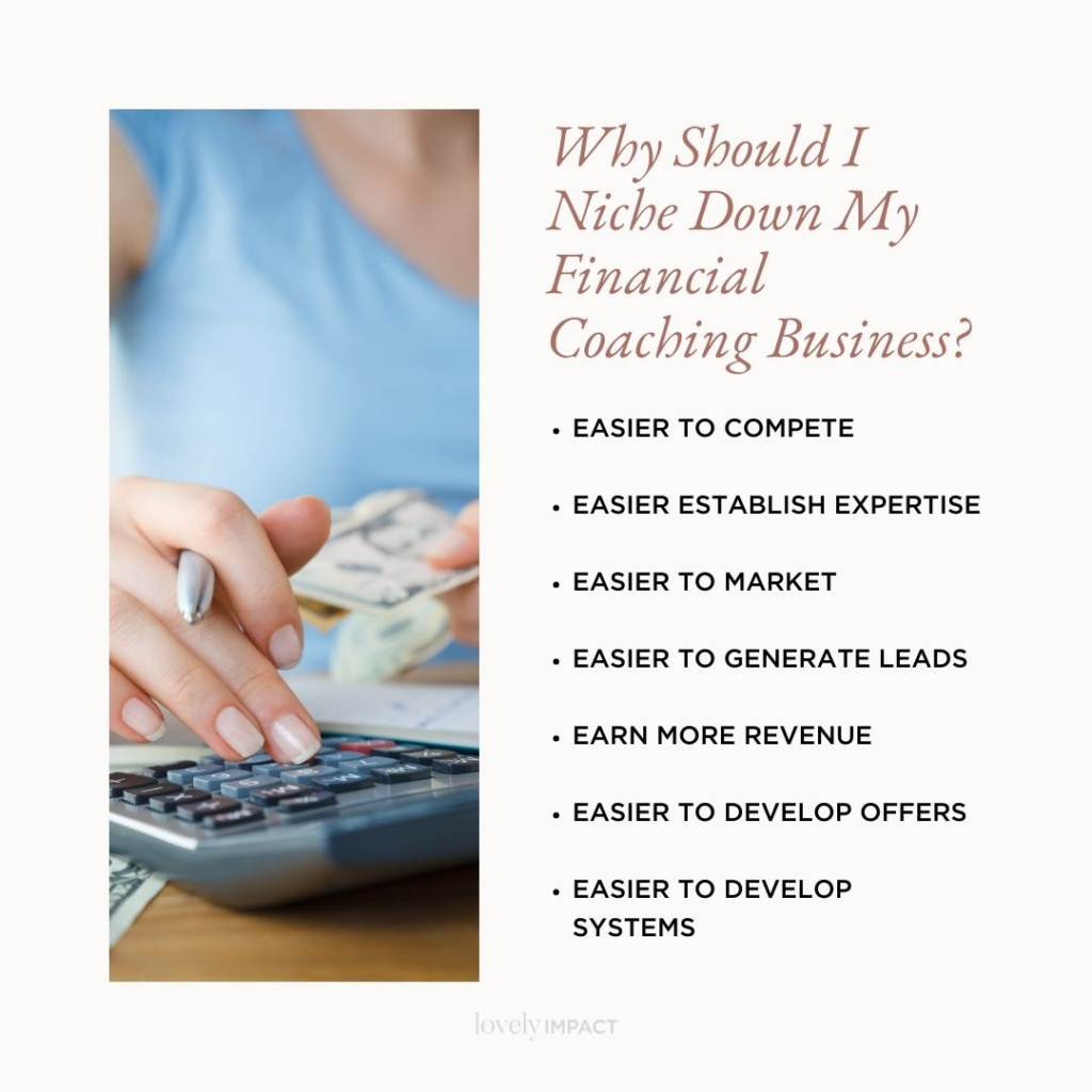 How To Start A Financial Coaching Business - Niching