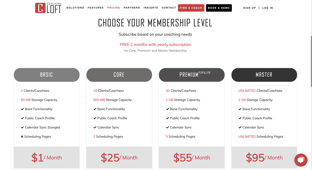 Coaching Loft Pricing - Best Online Coaching Platform