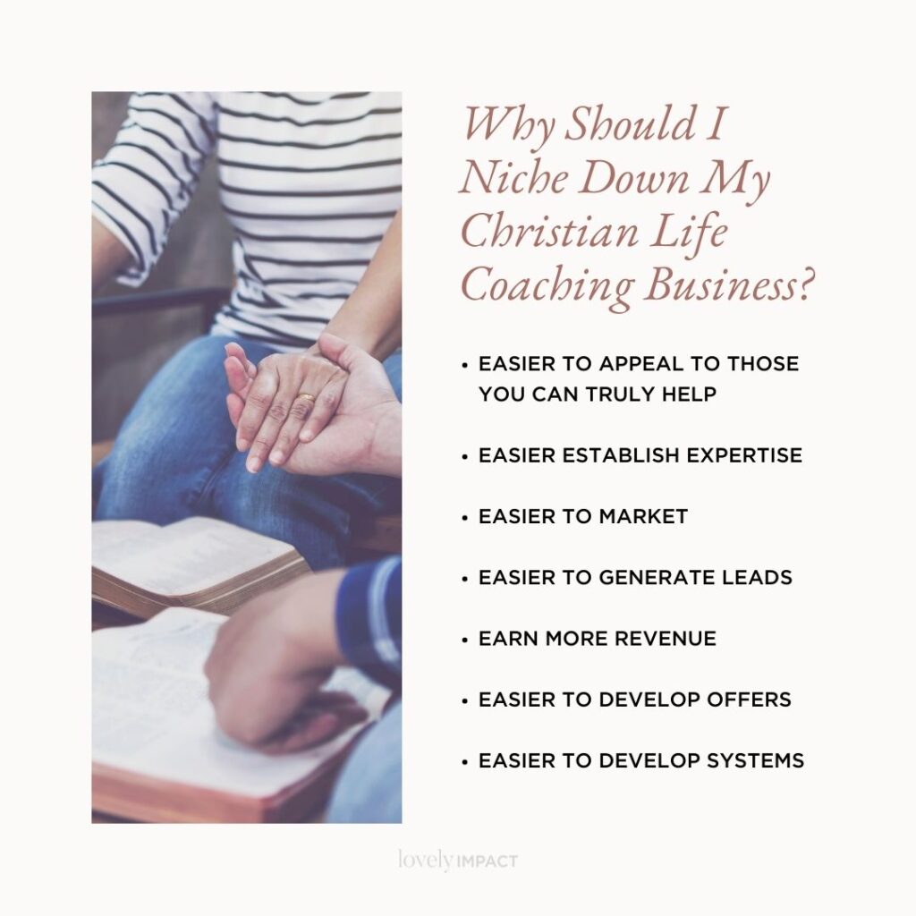 Niching Christian Life Coaching Business