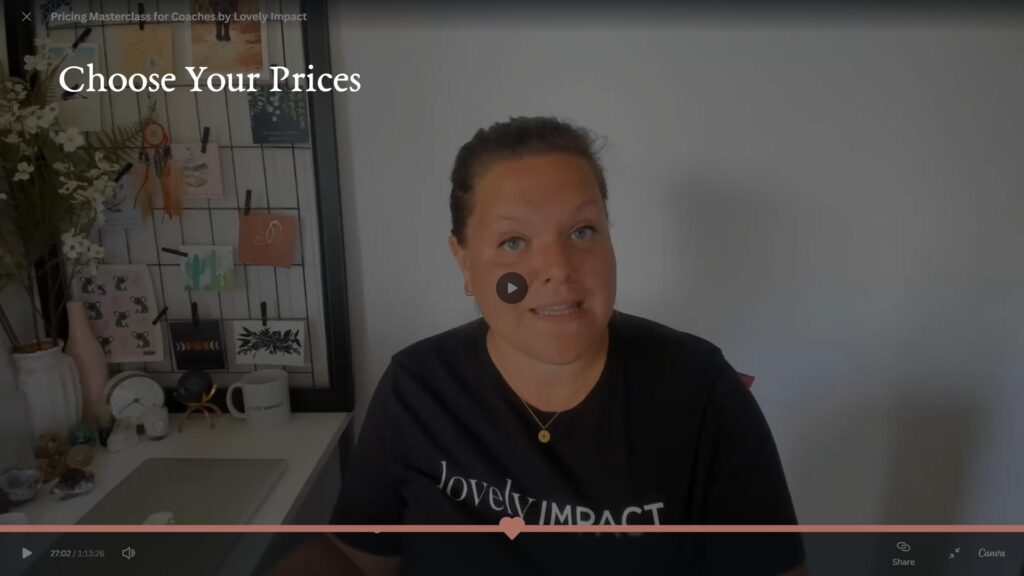 How to Choose Your Prices for Your Coaching Programs - Video Thumbnail