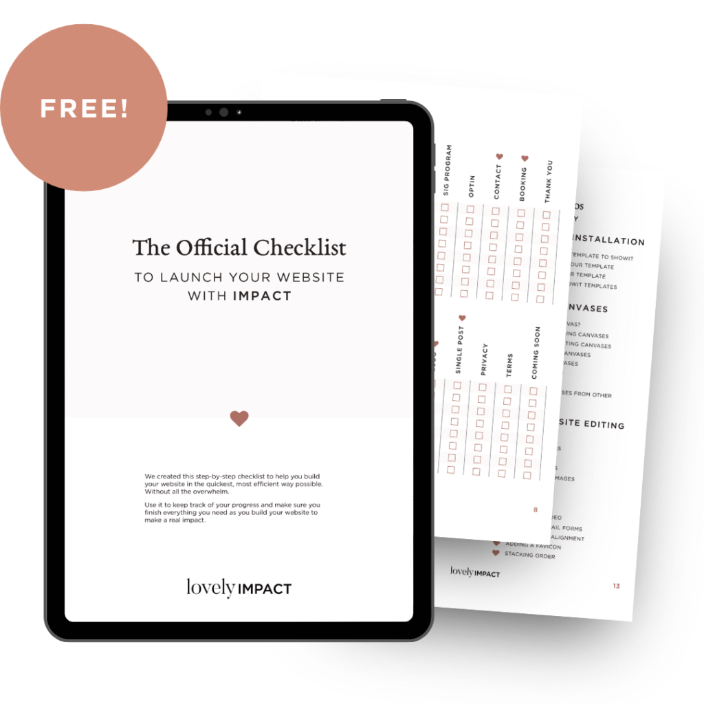 Website Launch Checklist for Fitness Coaches