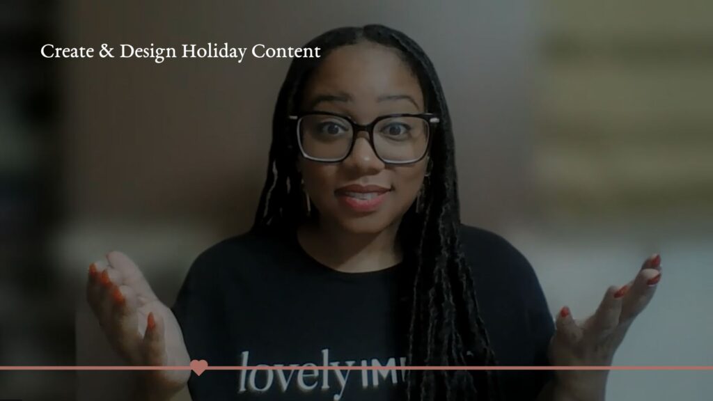 Create & Design Holiday Content - Video Thumbnail