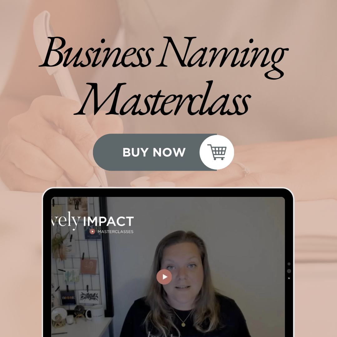 Business Naming Masterclass for Coaches